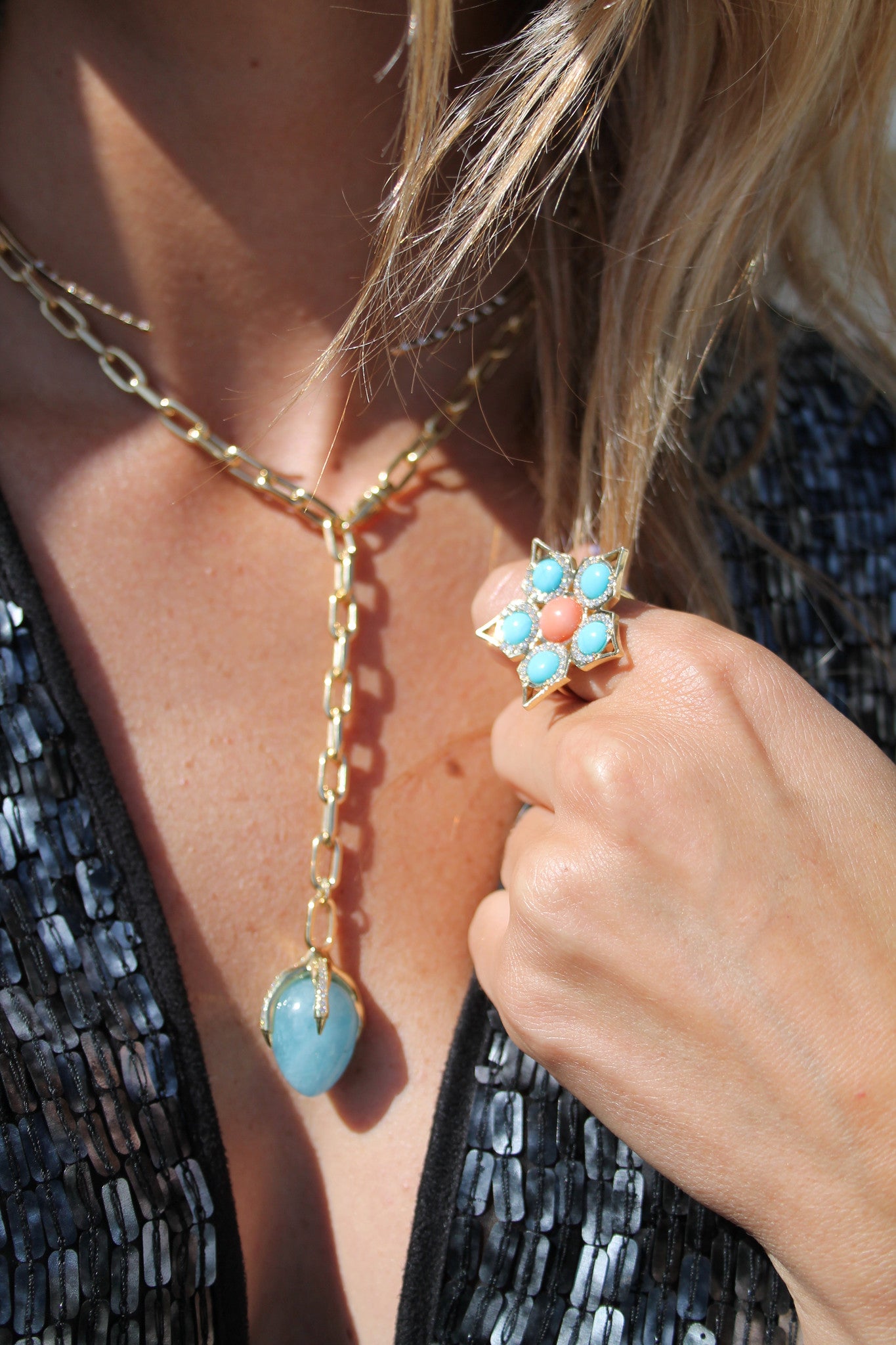 Sig Ward Jewelry Lifestyle on model