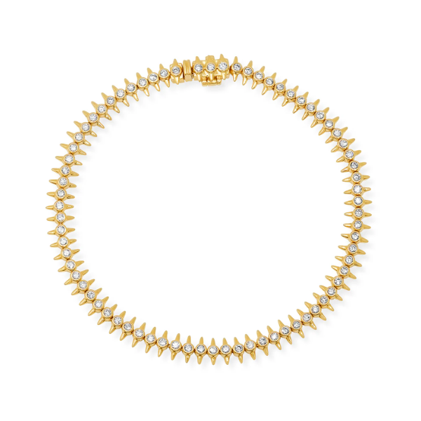 Sig Ward Jewelry 14K Orbis Diamond Tennis Bracelet Featuring Brilliant Diamond Details In A Classic Luxury Fine Jewelry Design