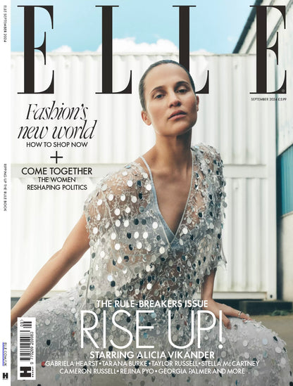 Sig Ward Jewelry 14K Yellow Gold Orbis Diamond Tennis Bracelet Featured on ELLE Magazine Cover