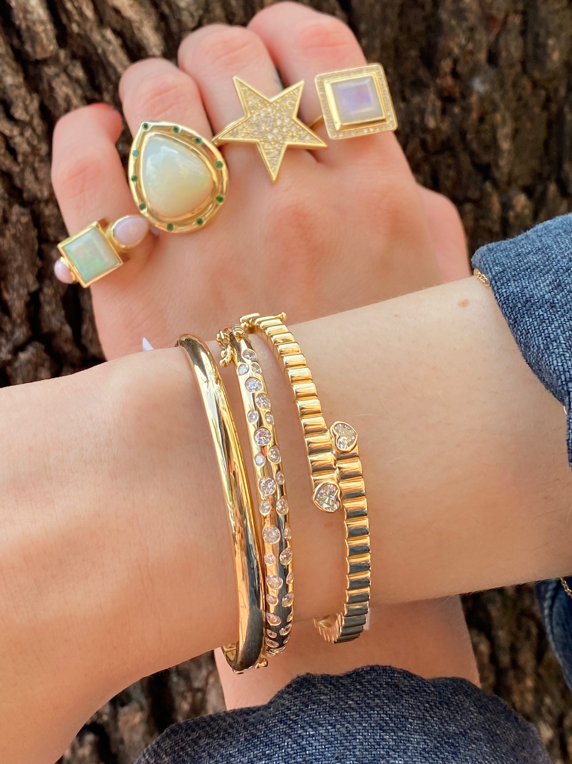 Sig Ward Jewelry Lifestyle on model