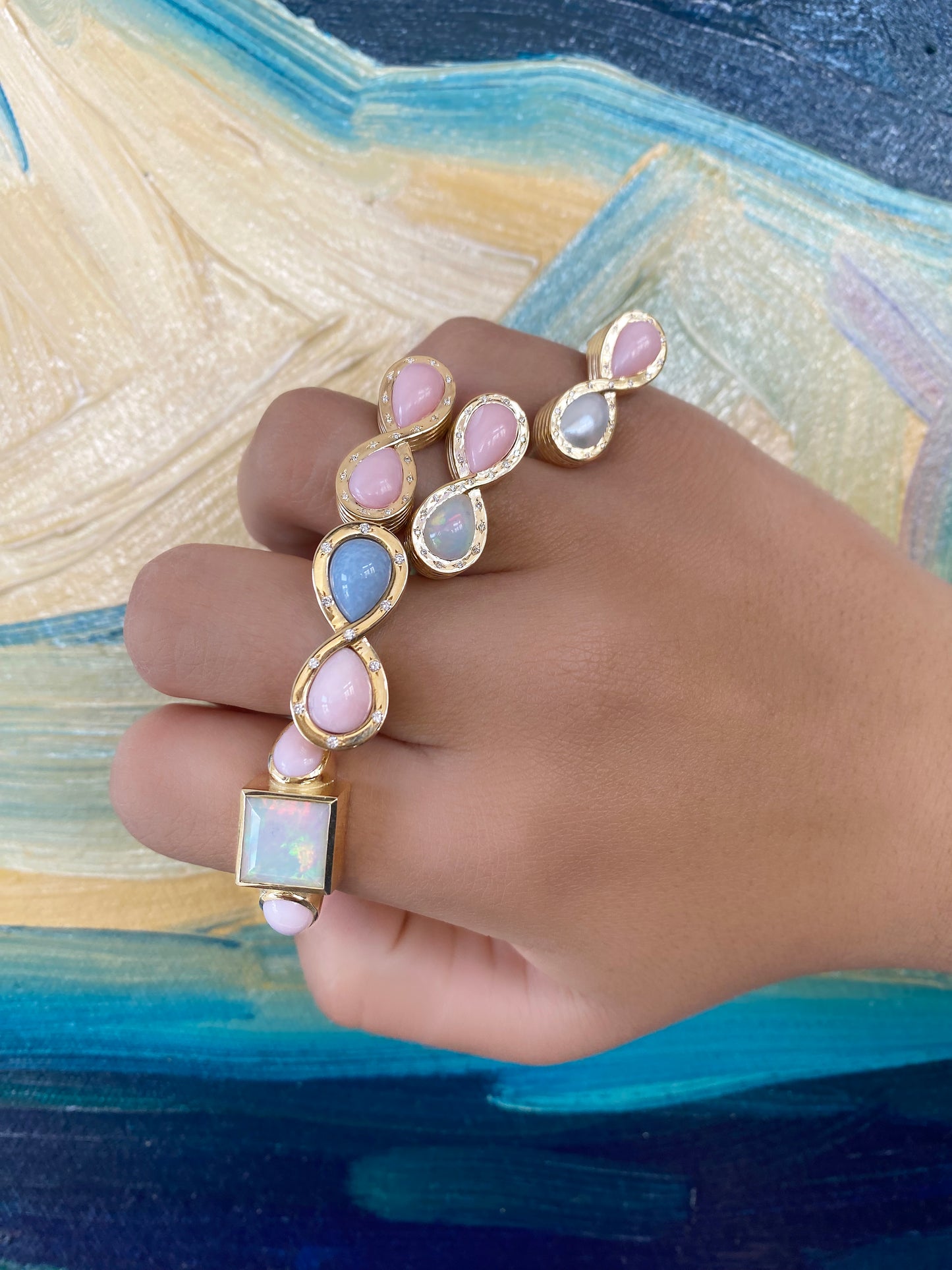 Sig Ward Jewelry Lifestyle on model