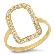 14K Kelly Diamond Ring