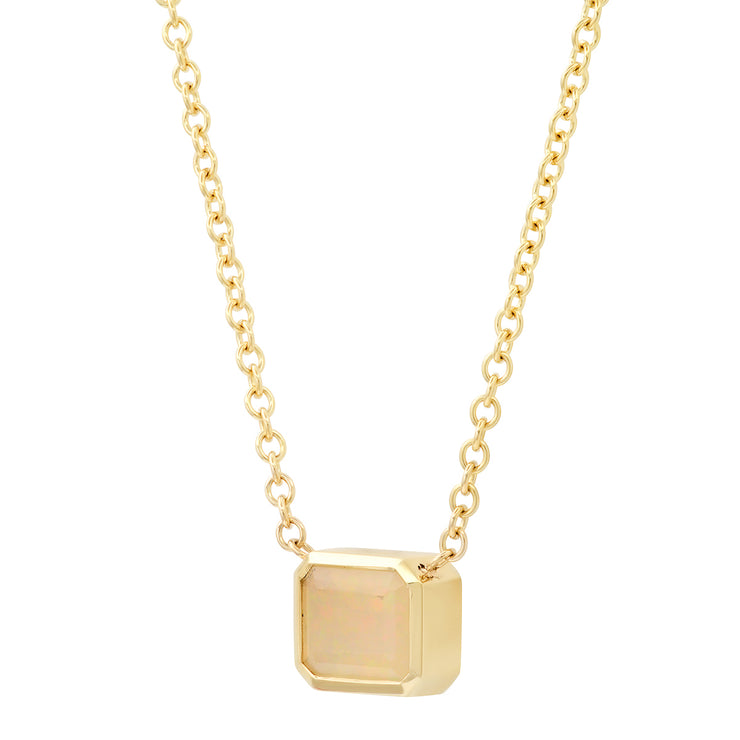 14K YG Opal Gypsy Necklace