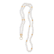 14K Yellow Gold and Pearl Celebration Necklace