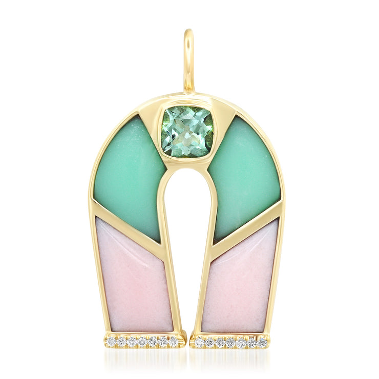 Jewelry | Opal And Pink Tourmaline Necklace | Poshmark