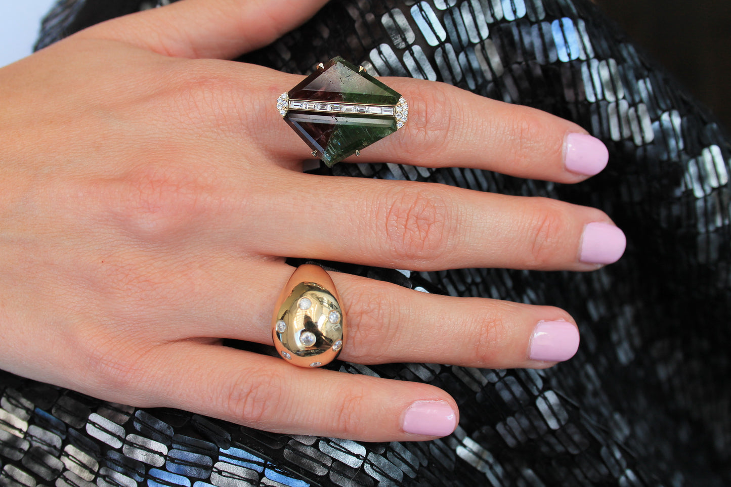 Sig Ward Jewelry Lifestyle on model