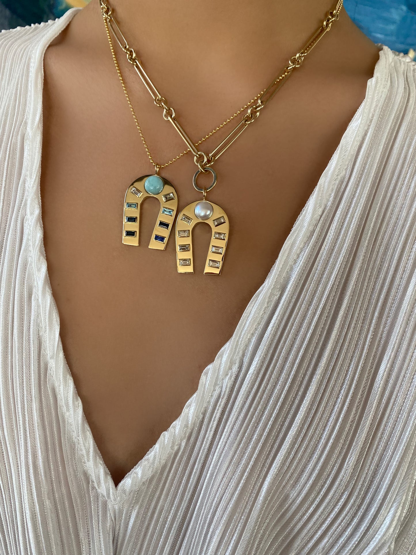 Sig Ward Jewelry Lifestyle on model
