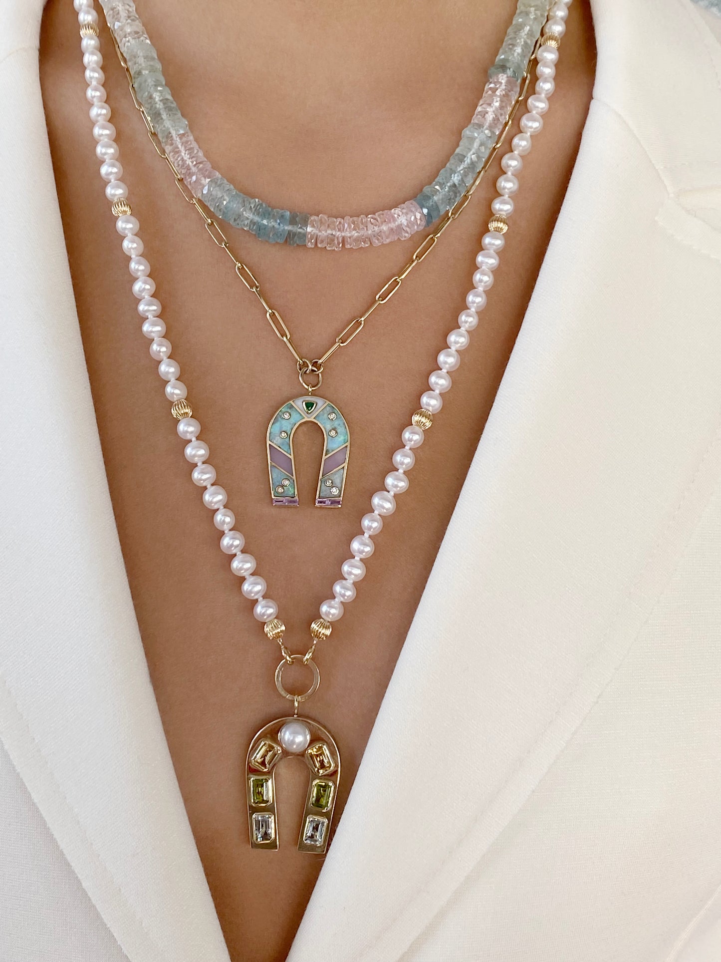 Sig Ward Jewelry Lifestyle on model
