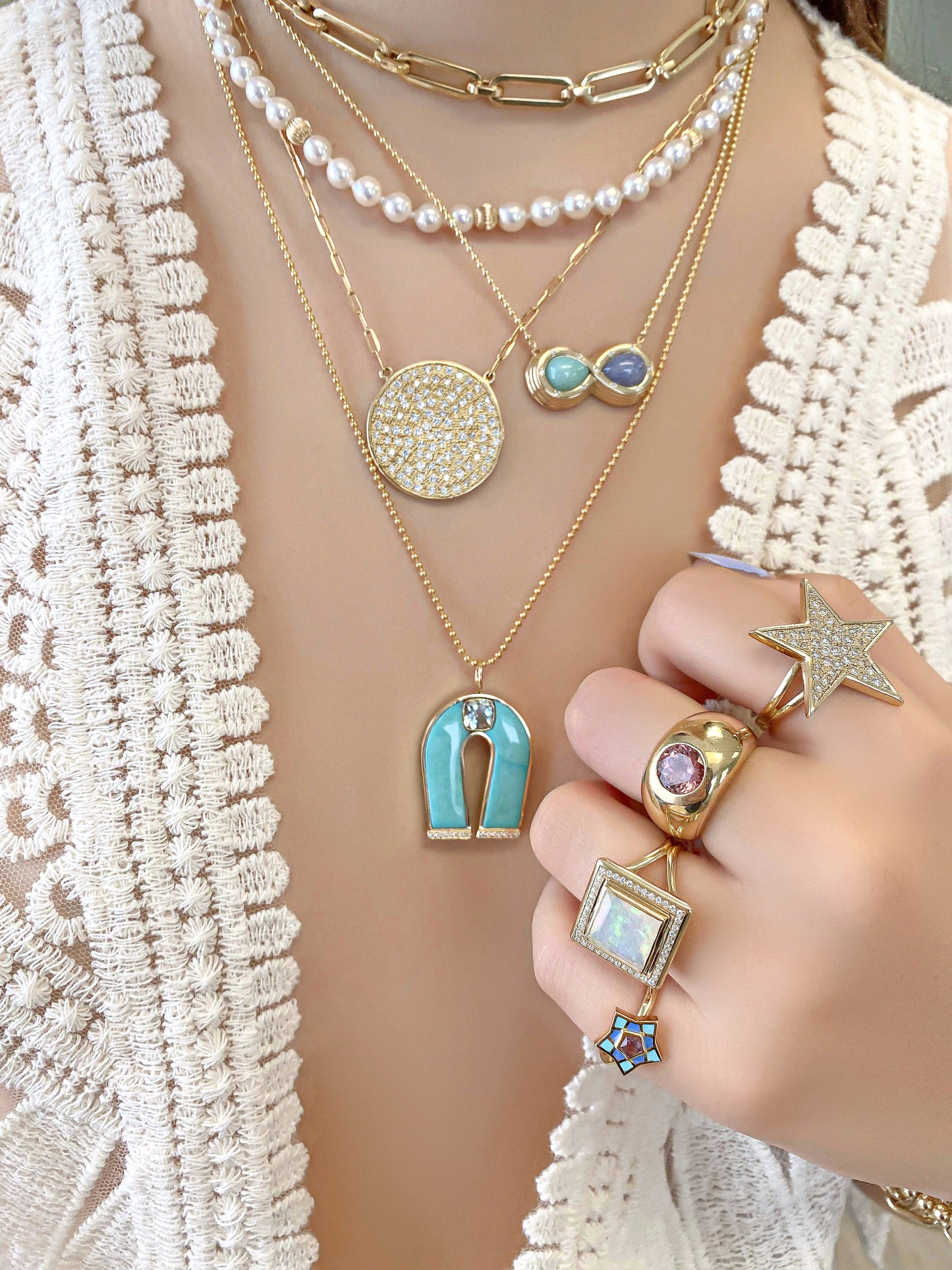 Sig Ward Jewelry Lifestyle on model