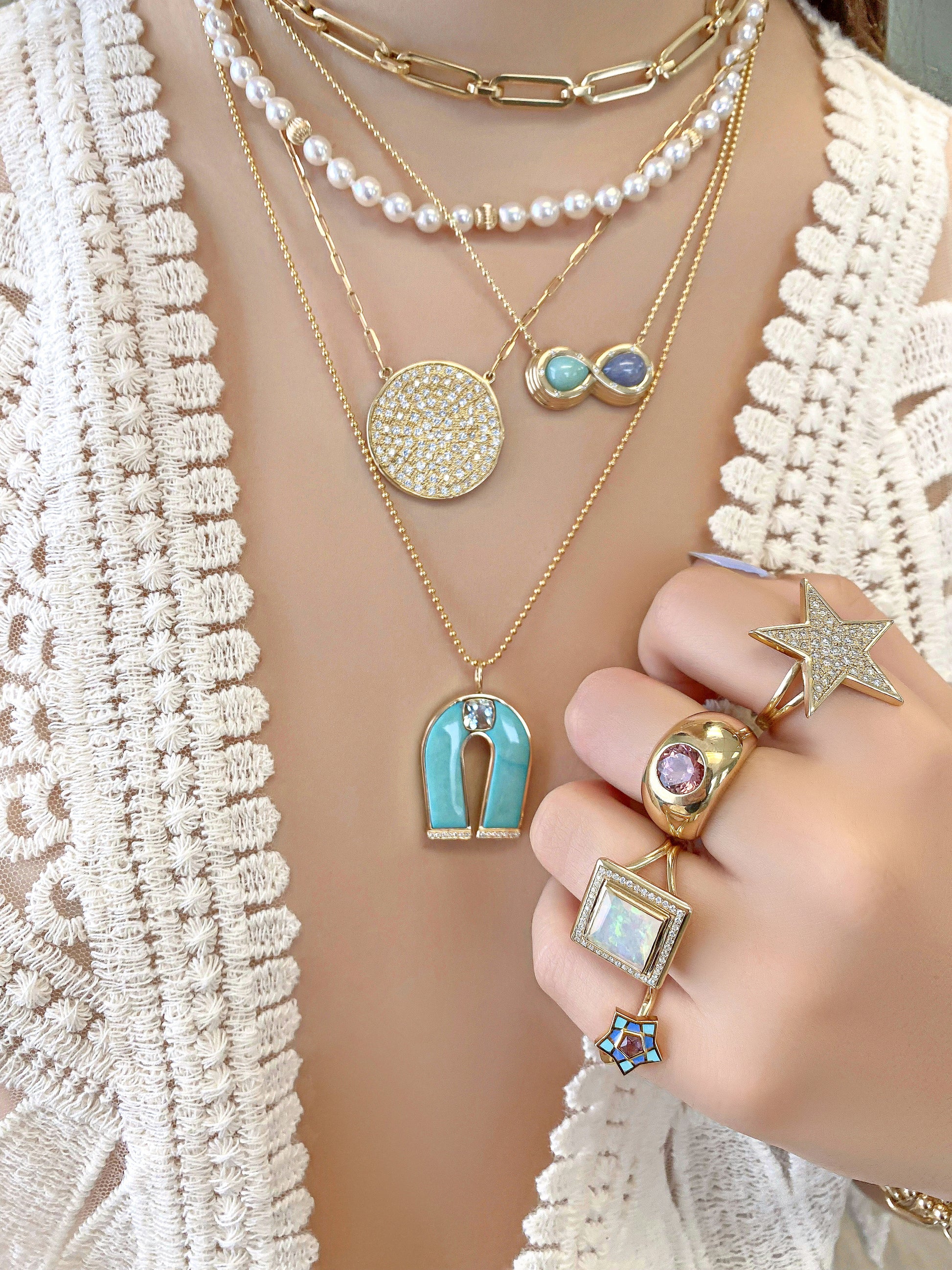 Sig Ward Jewelry Lifestyle on model