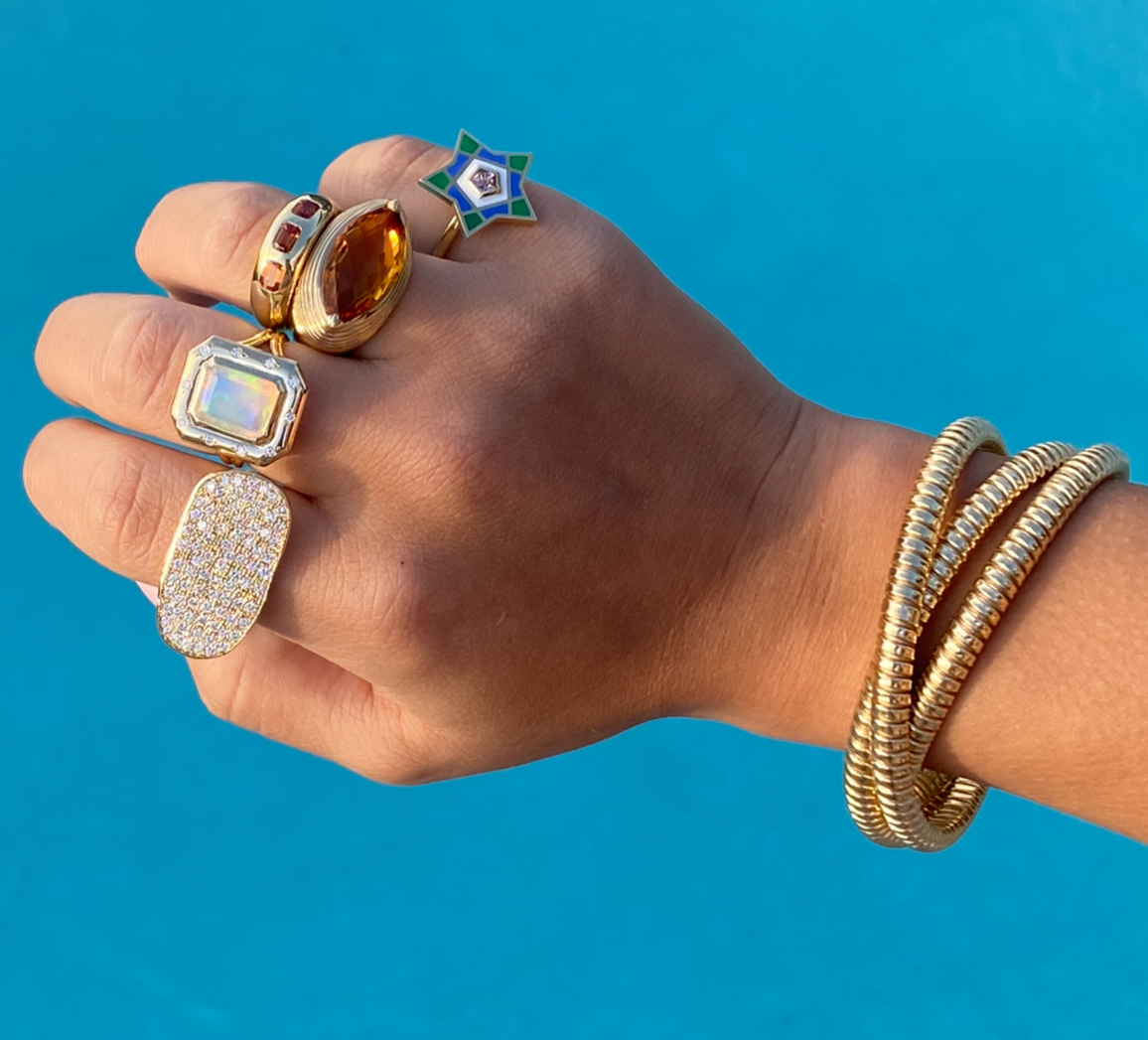 Sig Ward Jewelry Lifestyle on model