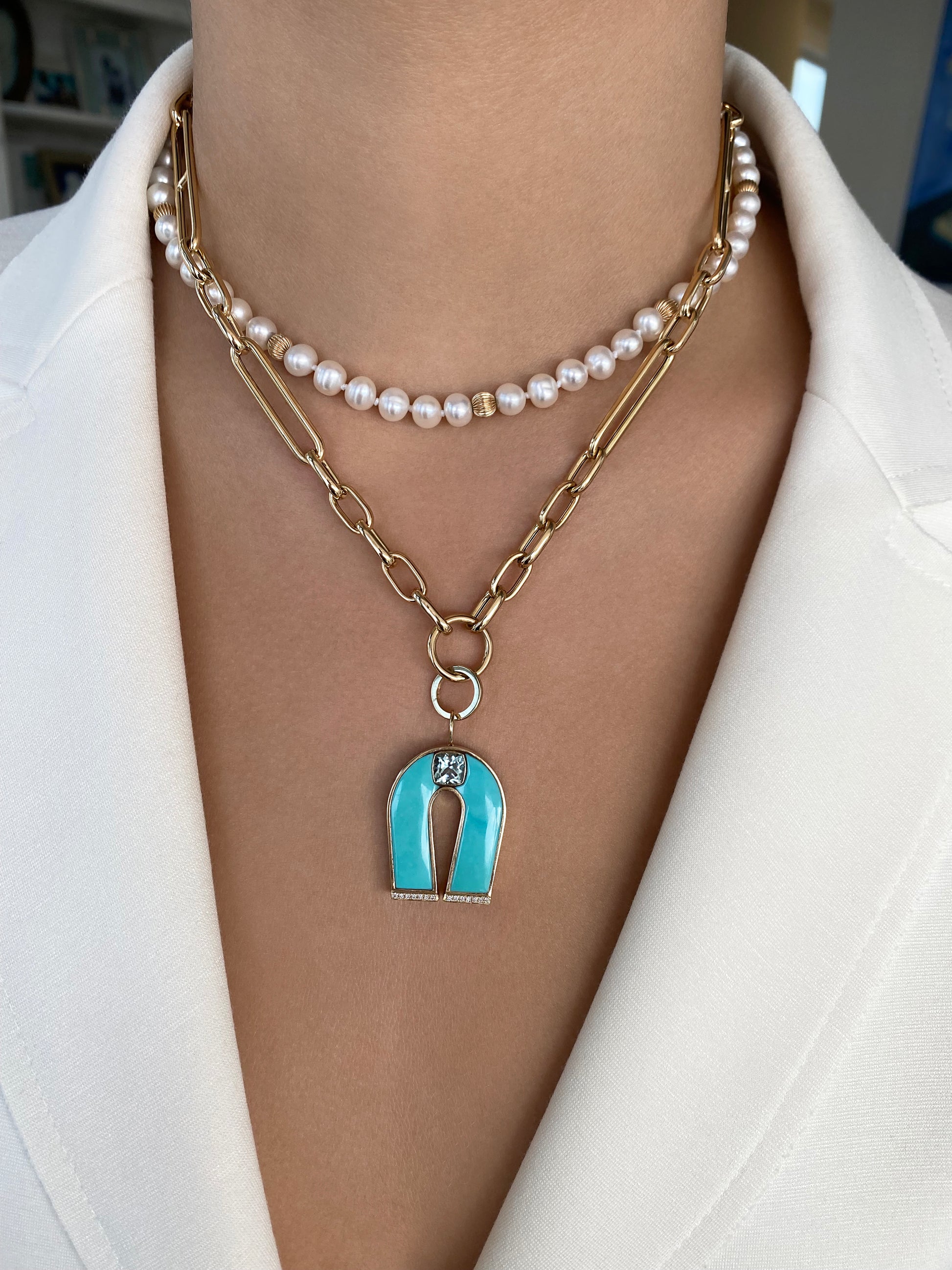 Sig Ward Jewelry Lifestyle on model
