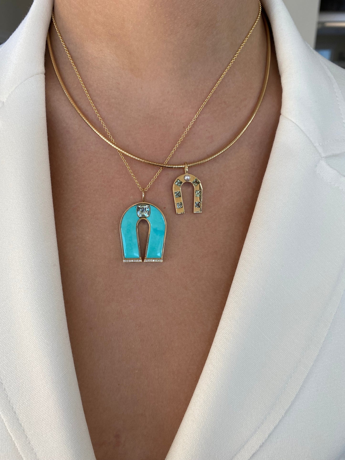 Sig Ward Jewelry Lifestyle on model
