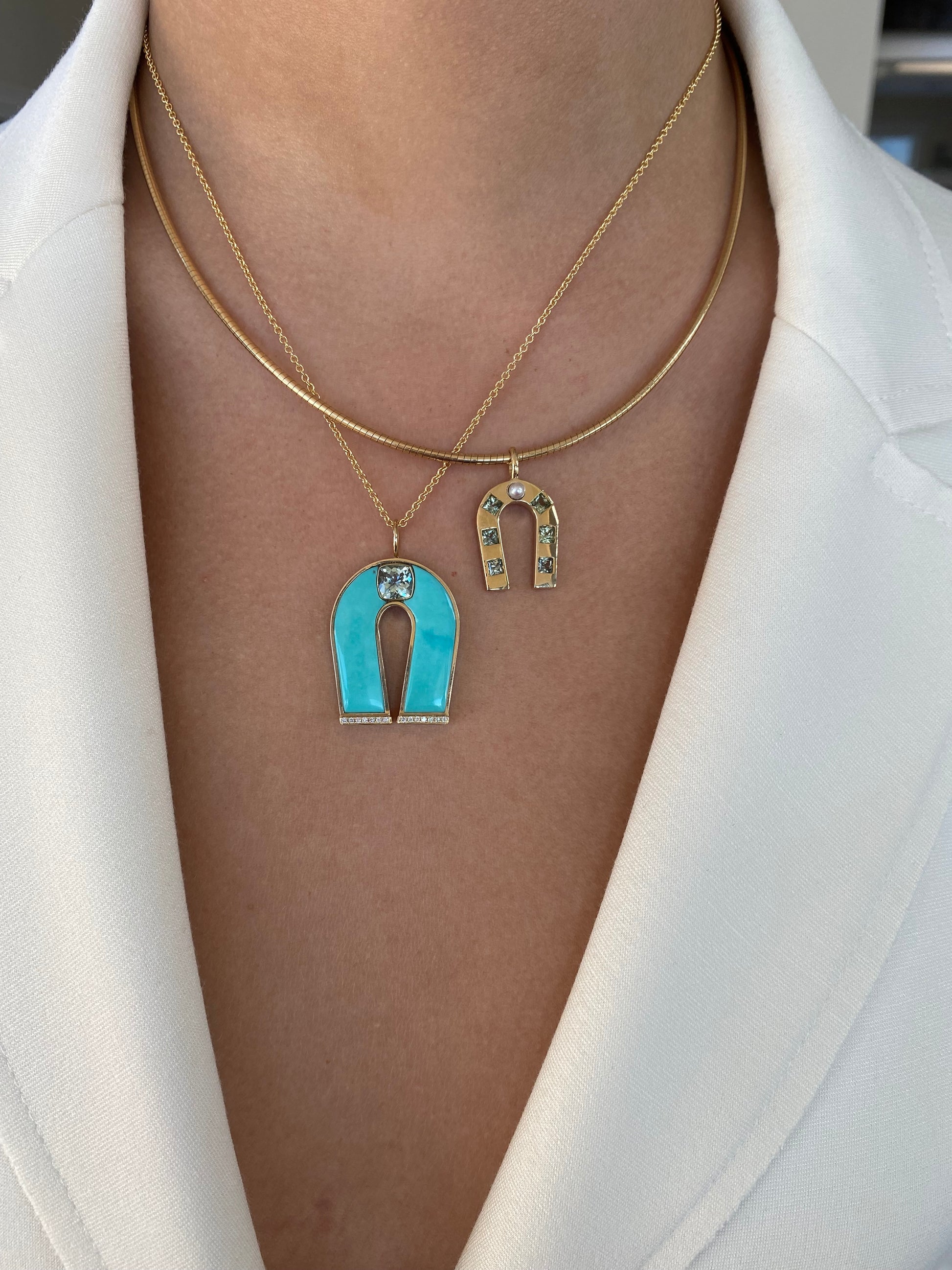 Sig Ward Jewelry Lifestyle on model
