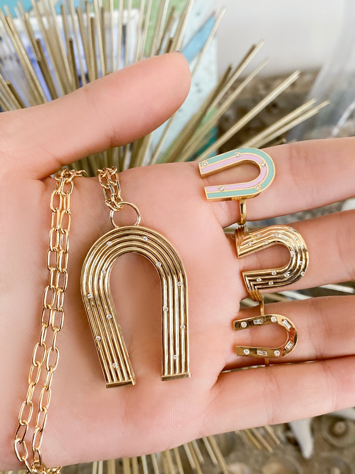 Sig Ward Jewelry Lifestyle on model

