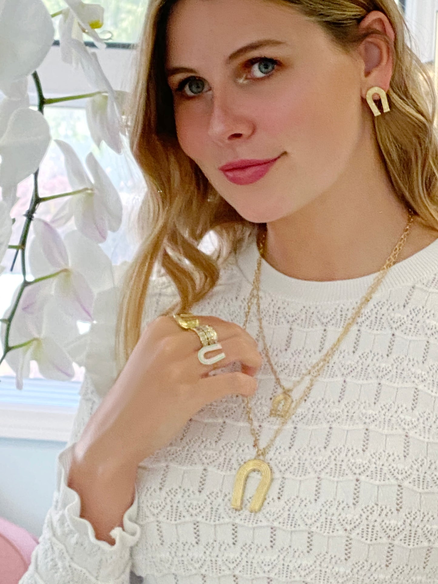 Sig Ward Jewelry Lifestyle on model
