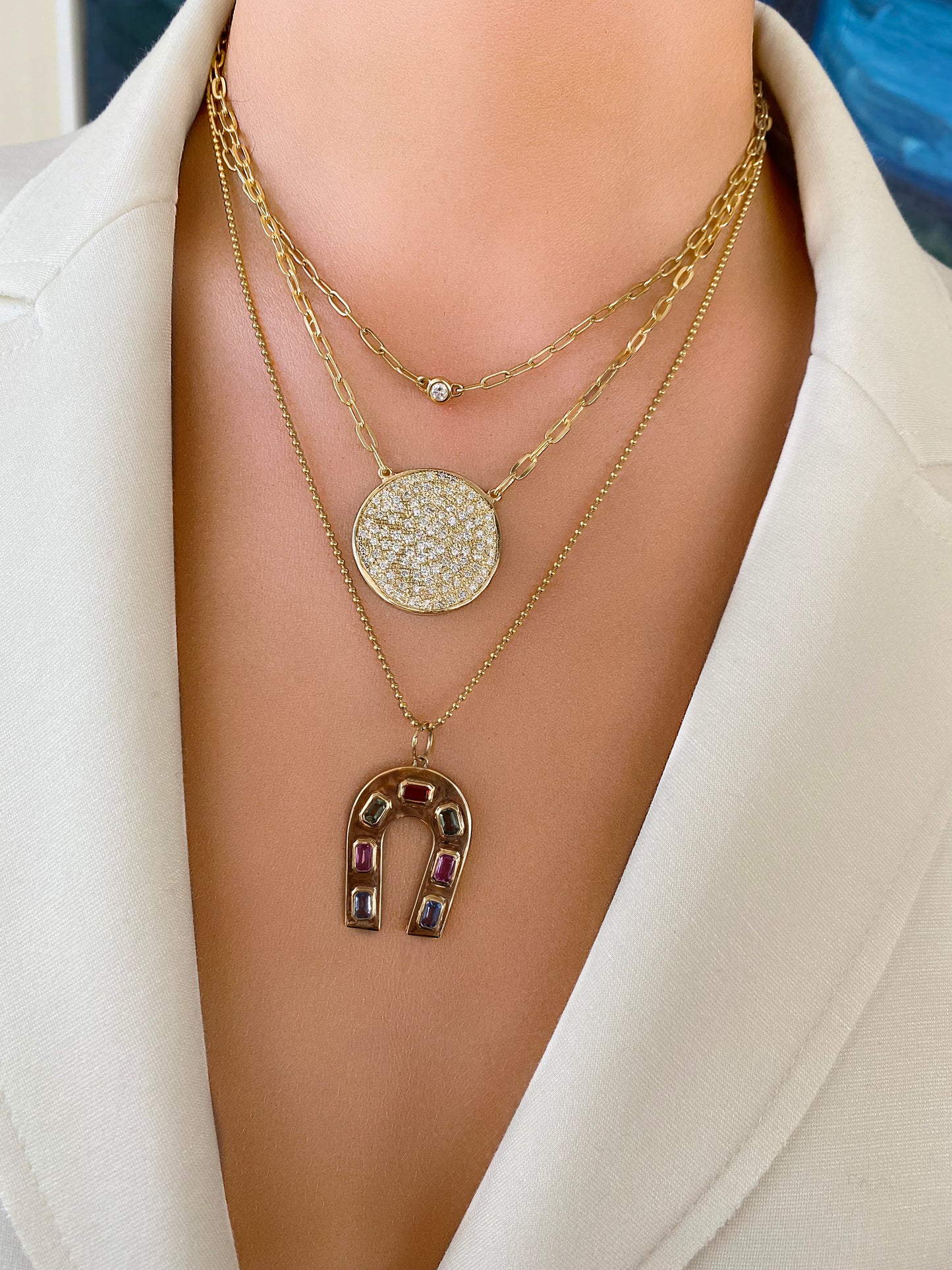 Sig Ward Jewelry Lifestyle on model
